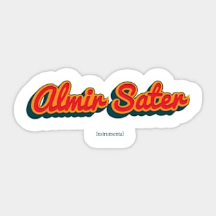 Almir Sater Sticker